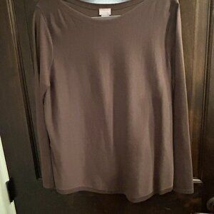 Chico's sweater - green - size 2